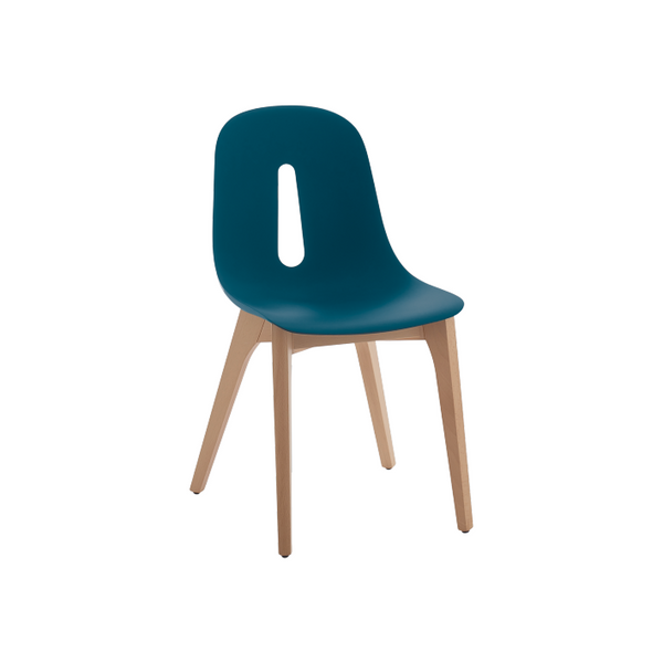 Chaise bois et polyuréthane WOODY