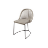 Chaise cuir véritable GILY