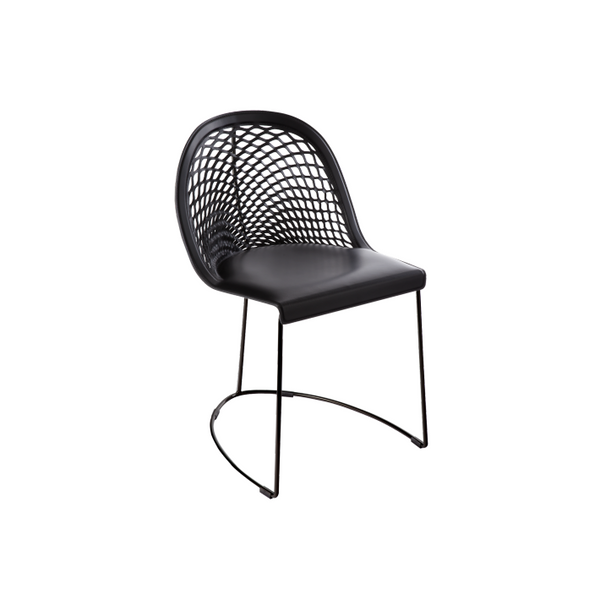 Chaise cuir véritable GILY