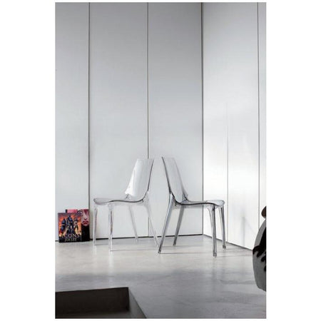 Chaise polycarbonate VICKY