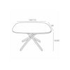 Table transformable TRY plateau en Fenix